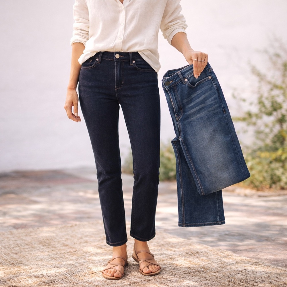 Tahari Skinny Jeans Bundle 2 Pairs Size 12 Stretch Denim